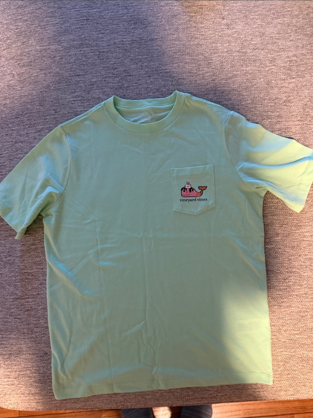 Vineyard Vines Short-Sleeve Pocket Tee - Light Green